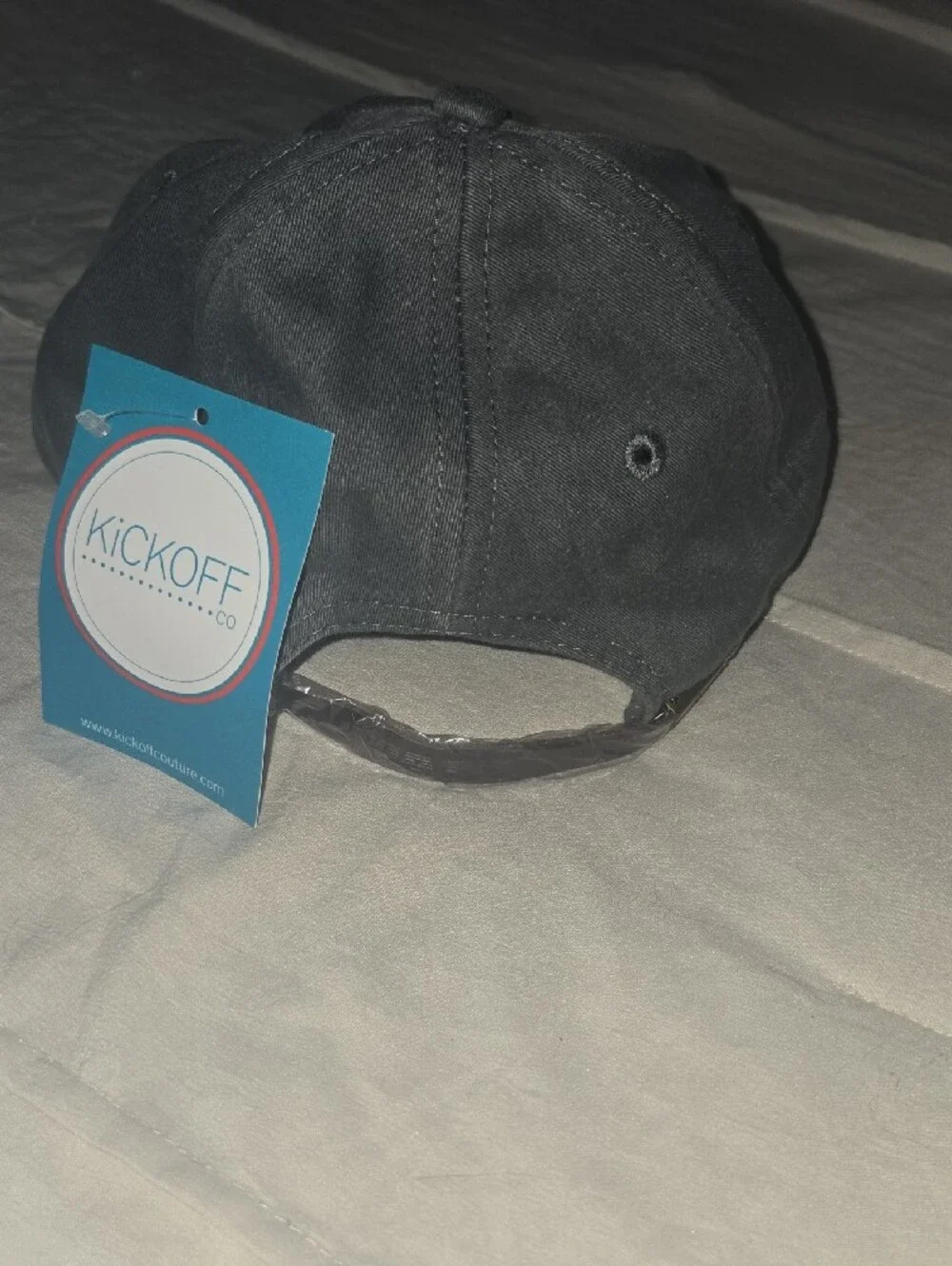 Never Lost a Tailgate Embroidered Fadwd Grey Baseball Cap